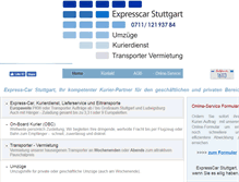 Tablet Screenshot of expresscar-transporter-vermietung-umzug-stuttgart.visionbrasil.de